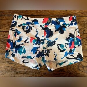 J Crew Multicolor Print Shorts - Size 4